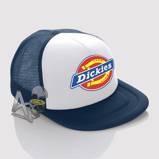 ใหม่ หมวกแก๊ป คุณภาพดี ลายโลโก้ Dickies Jaring Distro Snapback Trucker ST087