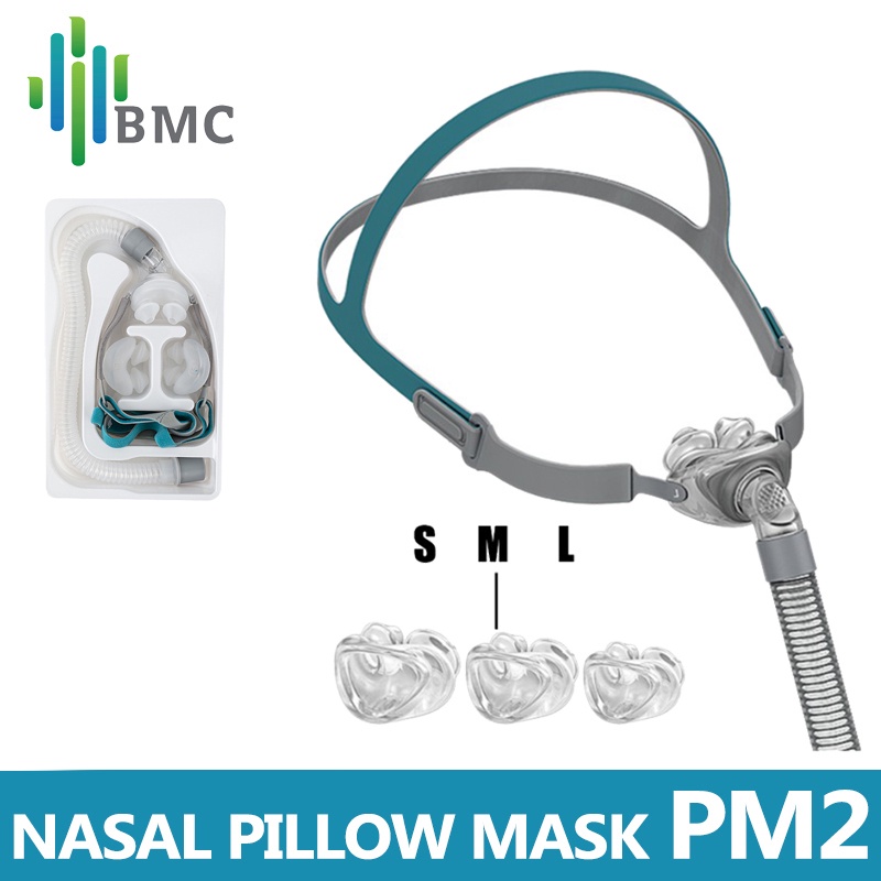 bmc-p2-หมอนรองจมูก-หน้ากาก-cpap