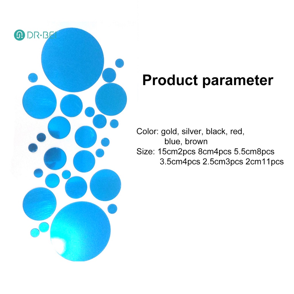 dr-bei-สติกเกอร์กระจกอะคริลิค-ทรงกลม-3d-ลอกออกได้-สําหรับติดตกแต่งผนังบ้าน-ห้องนั่งเล่น-30-ชิ้น