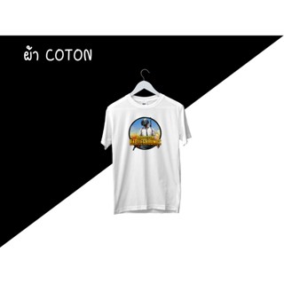 เสื้อยืดขาวเกมส์ PUBG COTTON_03