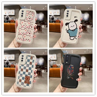 เคสนิ่ม ลายการ์ตูนคลื่น สําหรับ vivo y12s เคส vivo y20 เคส vivo y20s