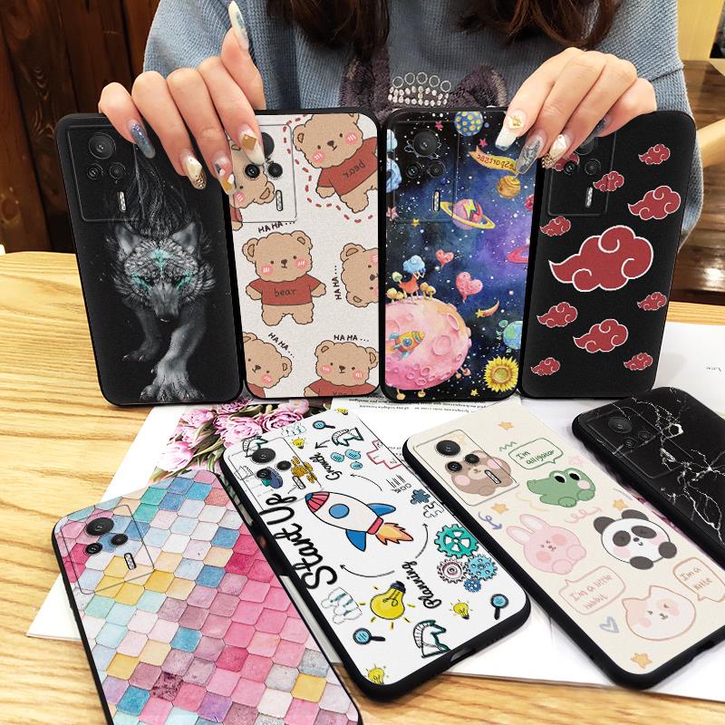 new-arrival-protective-phone-case-for-redmi-k60e-original-cute-tpu-frosted-durable-full-wrap-waterproof-back-cover-anti-dust