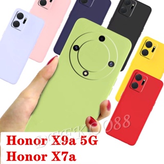 ใหม่ เคสโทรศัพท์ซิลิโคน TPU แบบนิ่ม สีสันสดใส สําหรับ Honor X9a X8 X7a X6 4G 5G 2023 HONORX9A HONORX7A