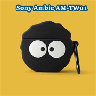 【ส่วนลด】เคสหูฟัง แบบนิ่ม ลายการ์ตูน สีพื้น สําหรับ Sony Ambie AM-TW01