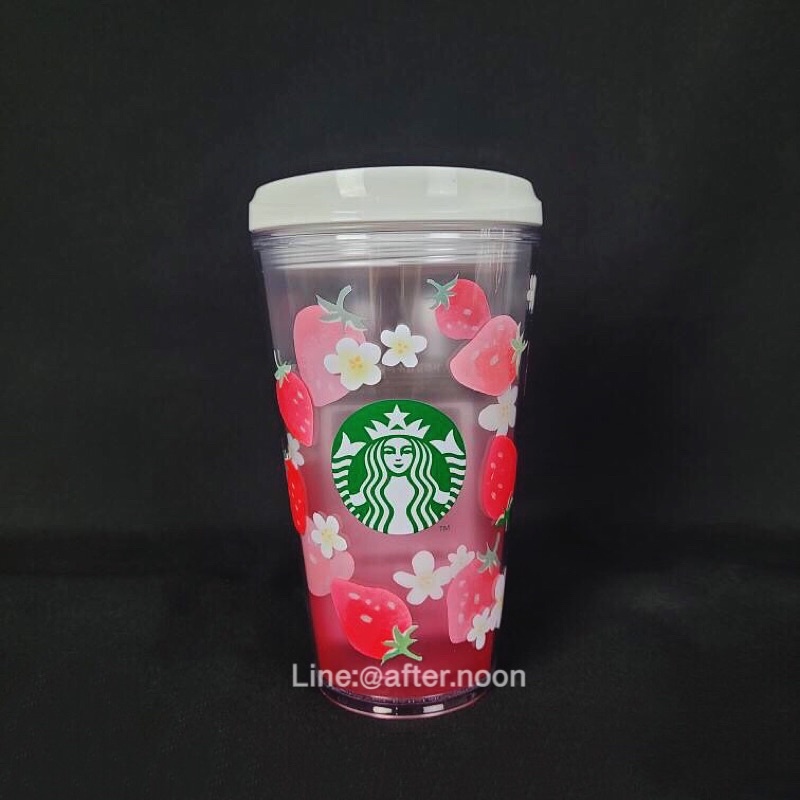 พร้อมส่ง-แก้วtumblerสตอเบอรี่-sweet-valentine-2023-collection-starbucks-แท้