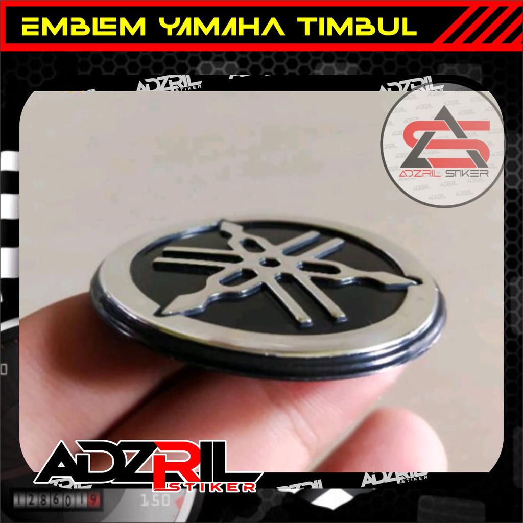 ตราสัญลักษณ์-ลายนูน-สําหรับ-yamaha-forktala-logo-yamaha-byson-emblem-yamaha-mio-emblem-yamaha-n-max-emblem-yamaha-emblem-yamaha-nuvo-emblem-yamaha-vega-r-emblem