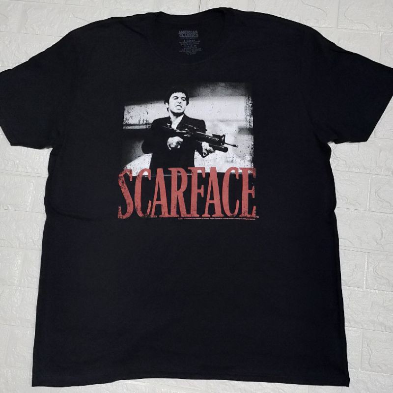 เสื้อหนังภาพยนตร์-scarface-ลิขสิทธิ์แท้