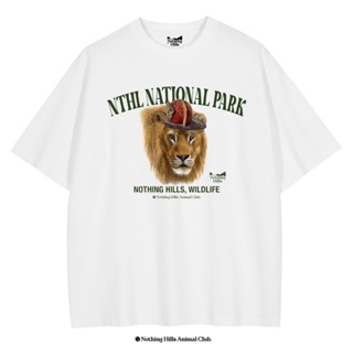 " The Lion " เสื้อยืดทรงหลวมOversize By Nothing Hills™_02