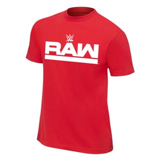 ใหม่ เสื้อยืดลําลอง แขนสั้น พิมพ์ลาย Wwe Team Raw S Smackdown เหมาะกับการเล่นฟิตเนส สําหรับผู้ชาย