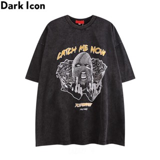 Hip Hop Style Dark Icon Printed Cotton T-Shirt Summer Fashion For Men 2022_04