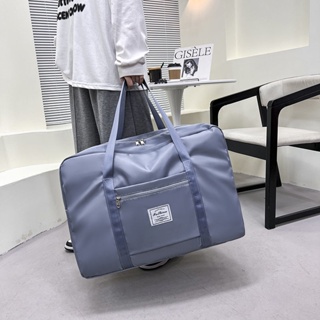 Multi-function travel bag, large-capacity waterproof luggage bag, storage bag, packing bag, packing bag, female boarding bag