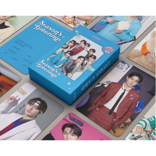 โปสการ์ดโลโม่ ENHYPEN 2023 Seasons Greetings SUNGHOON HEESEUNG JUNGWON JAY JAKE SUNOO NIKI YM จํานวน 55 ชิ้น ต่อกล่อง