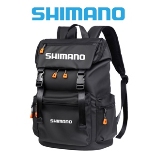 SHIMANO กระเป๋าเป้สะพายหลัง กระเป๋าสะพายไหล่ ระบายอากาศได้ดี กันน้ํา จุของได้เยอะ สําหรับตกปลา ตั้งแคมป์กลางแจ้ง 2023