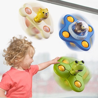 ของเล่น Montessori Animal Sucker Spinner Touch Sensory ช่วยบรรเทาความเครียด สําหรับเด็ก