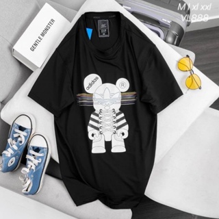 ADIDAS Original เสื้อยืดพิมพ์ลาย Bearbrick_01