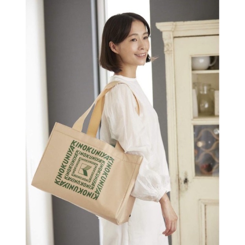 แท้-chanel2hand99-kinokuniya-basket-bag-กระเป๋านิตยสารญี่ปุ่น-กระเป๋ากันความร้อน-เย็น-คิโนคุนิยะ-แคมป์ปิ้ง-ใส่เสื้อผ้า