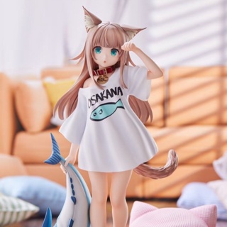 Skytube GOLDENHEAD โมเดลฟิกเกอร์ PVC รูปปั้นอนิเมะ My Cat Girl Morning 21 ซม. ของเล่นสะสม สําหรับเด็ก