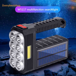 [Domybestshop.th] ไฟฉาย LED 3 โหมด พลังงานแสงอาทิตย์ แข็งแรง สําหรับกลางแจ้ง