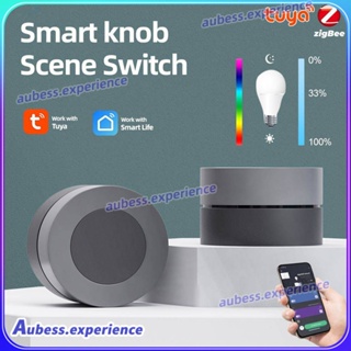 Tuya Zigbee Smart Knob Wireless Home Automation Controller ปุ่ม Scene Scenery Experth