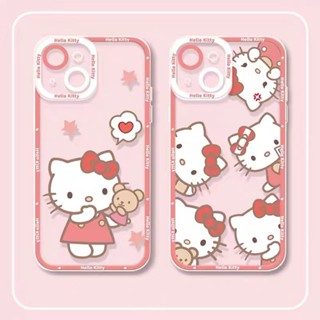 เคสโทรศัพท์มือถือแบบนิ่ม ใส กันกระแทก ลายเฮลโลคิตตี้ ตานางฟ้า สําหรับ case Realme C51 11X 5G 11 C53 C30 C30S C55 10 C33 GT Master Edition Narzo 20 Prime 30 50 5 6 5i 6i 3 7 7i 8 8i 9i 9 Pro Plus C35 C21 C2 C17 C3 C20 C11 2021 C12 C25 C15 C25S C21Y C25Y