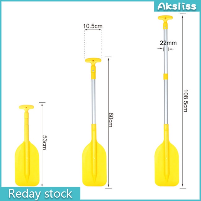 aks-ไม้พายพลาสติก-ยืดหดได้-อุปกรณ์เสริม-สําหรับพายเรือ-กีฬาทางน้ํา