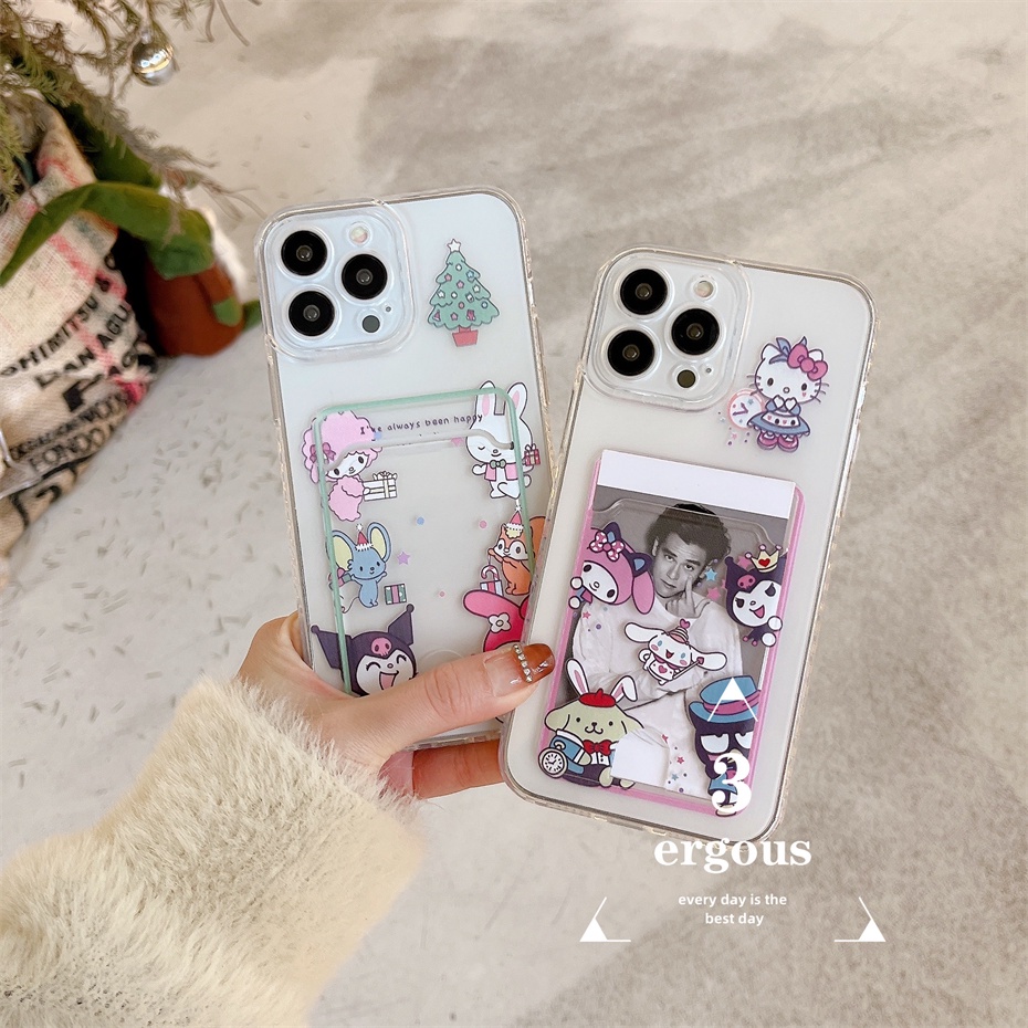 เคสโทรศัพท์มือถือแบบนิ่ม-ลายครอบครัวคุโรมิ-พร้อมช่องใส่บัตร-สําหรับ-samsung-a04-a04s-a12-a13-a23-a03-a33-a53-a73-m23-a03s-a02-a52-a52s-a22-s21-s22-plus-ultra-a51-a71-a50s-a30s-a30