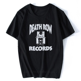 Death Row Records Tupac 2pac Short Sleeve T Shirt Printed  Cotton Top  Music Tee Rap Shirt_01