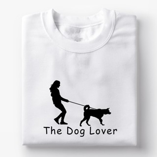 THE DOG LOVER WALK T-Shirt Men Women Statement Design Tee Shirt Minimalist_02