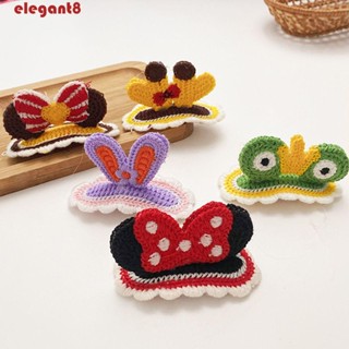 Elegant กิ๊บติดผม ลายการ์ตูนกบ มินนี่ 3D สไตล์เกาหลี สําหรับเด็ก