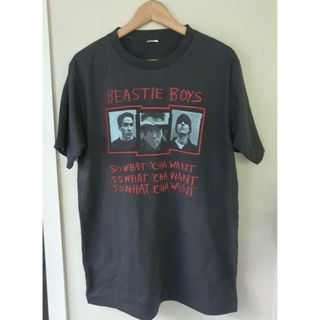 dDsb /Beastie Boys เสื้อยืด T-shirt! เสื้อยืดคอกลมผ้าฝ้าย   บางเบา     เหมาะสำหรับ