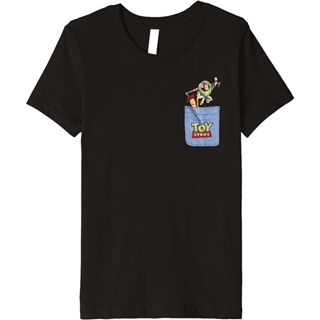 HOT ITEM!!Family Tee Couple Tee Disney Pixar Toy Story Buzz and Woody Pocket Premium T-Shirt For Adult_05