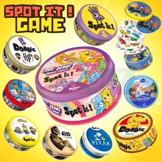 ภาพหน้าปกสินค้าเกมไพ่ ปาร์ตี้ เกมไพ่ ความรู้ความเข้าใจของเด็ก spot it เกมจับคู่ภาพ Dobble Card Game Spot It Potte ซึ่งคุณอาจชอบราคาและรีวิวของสินค้านี้