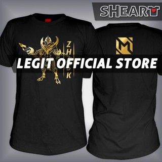 SHEART Mobile Legends Zhask High Quality Cotton Blend Tshirt With Rubberized Vinyl Design Zhask Shir_03