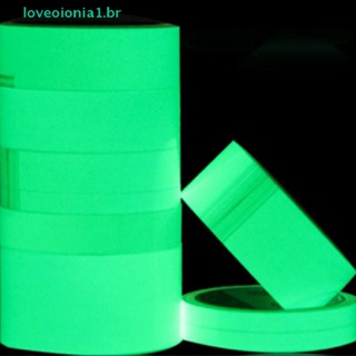 Loveoionia1 เทปสติกเกอร์เรืองแสงในที่มืด เพื่อความปลอดภัย DIY