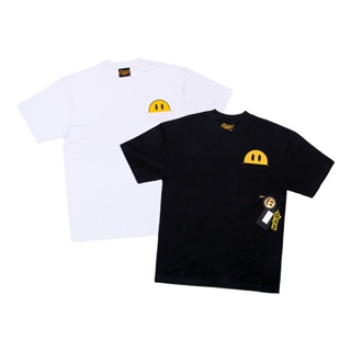 Drew pocket smiley short sleeved T-shirt_01