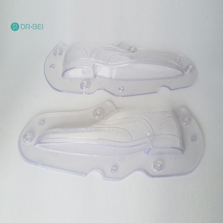 Dr BEI แม่พิมพ์พลาสติก รูปรองเท้าหนัง 3D สําหรับทําช็อคโกแลต เค้ก เยลลี่ น้ําตาล เบเกอรี่