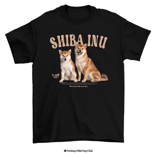 เสื้อยืดลาย  SHIBA INU (ชิบะอินุ) Classic Cotton Unisex by 【Nothing Hills】_02