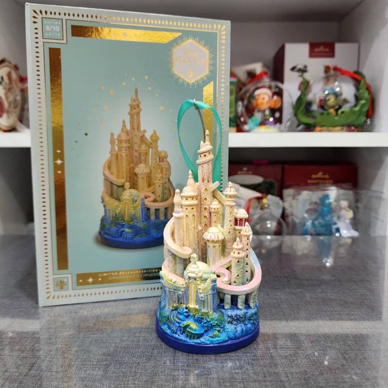 disney-castle-ornament-collection-ariel-s-castle