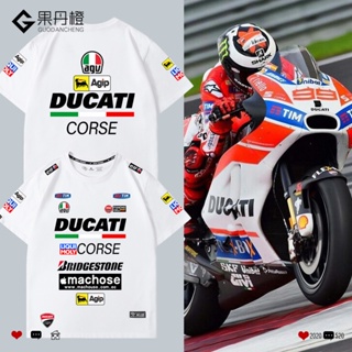 Ducati Cosiga 2012 Motorcycle Summer Cycling Short-Sleeved MOTOGP Factory Team Competition Uniform Support T-Shirt_03