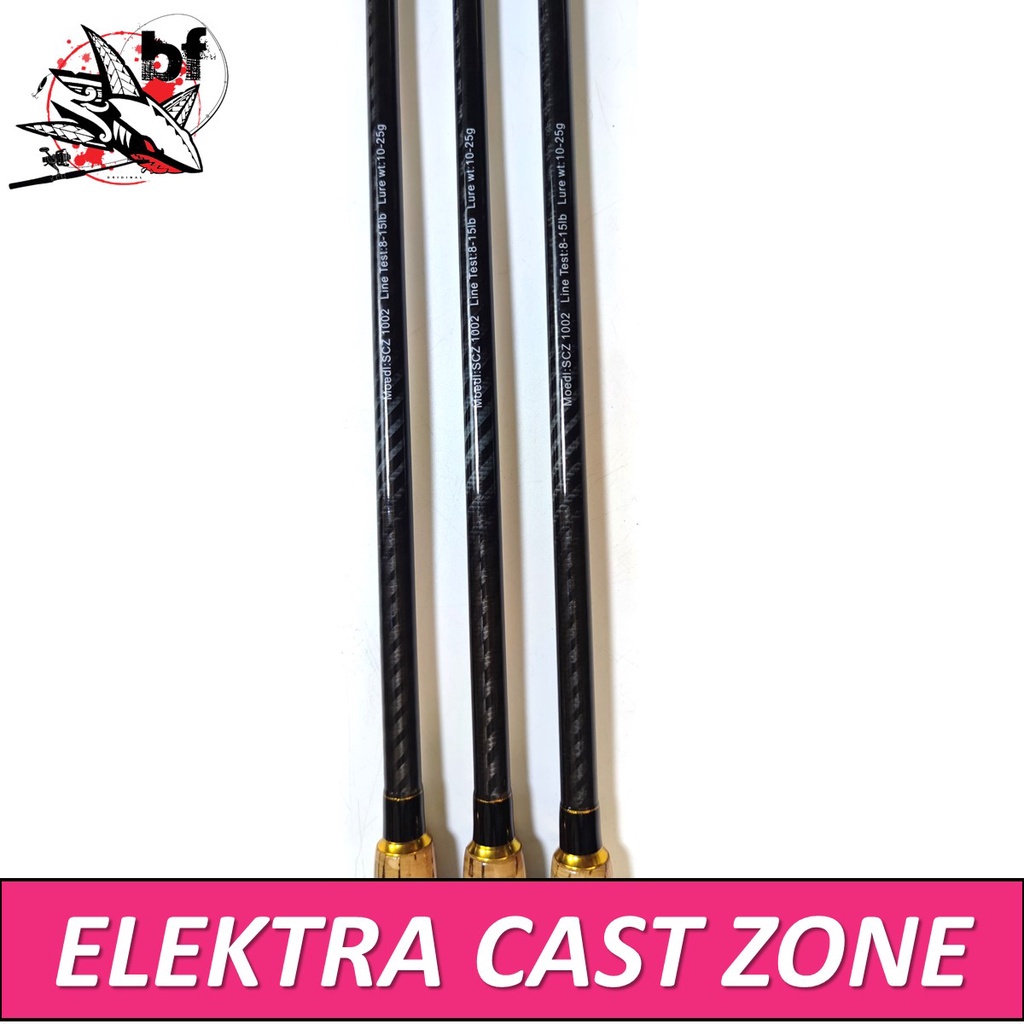 คันเบ็ดตกปลา-elektra-cast-zone-คันสปิ๋ว-คันปลาเกล็ด-กราไฟท์-อิเล็คตร้า-8-9-10-ฟุต