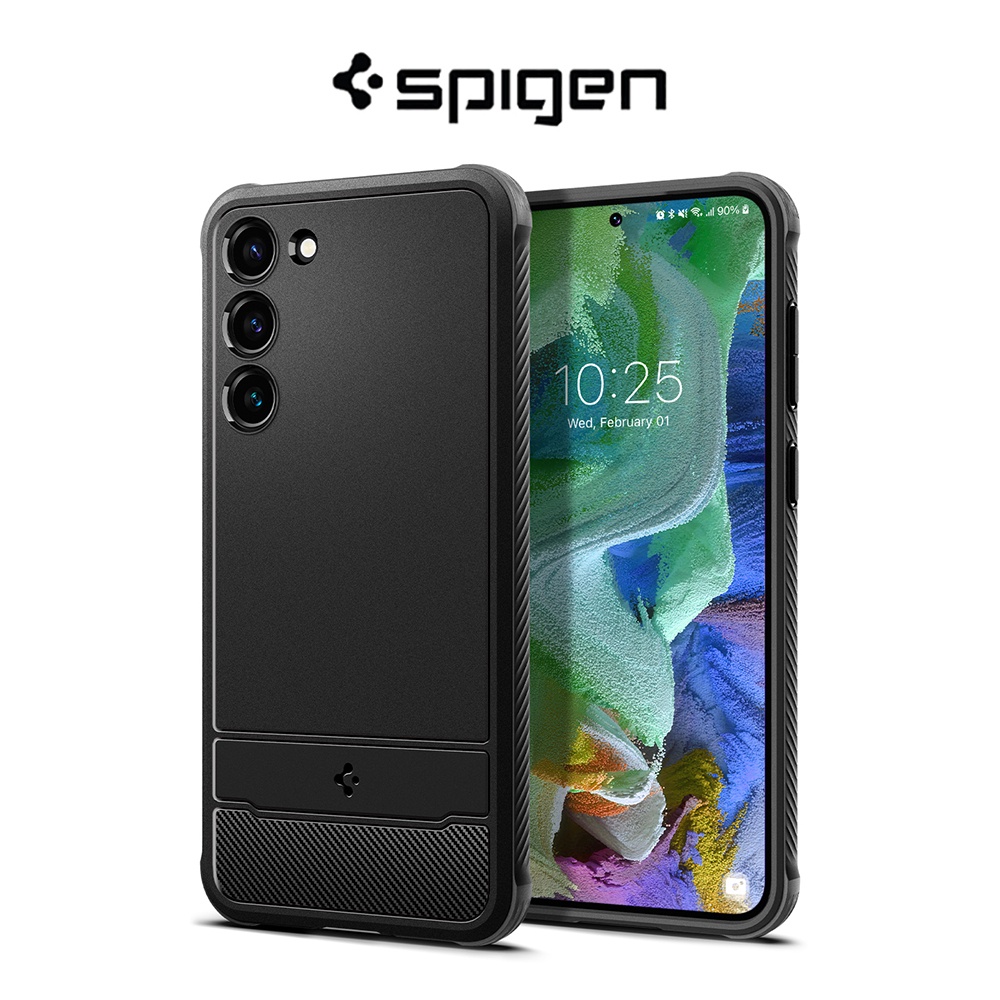 spigen-galaxy-s23-เคสเกราะ-ทนทาน-การออกแบบที่ได้รับแรงบันดาลใจจากรถยนต์-เกรดมิล