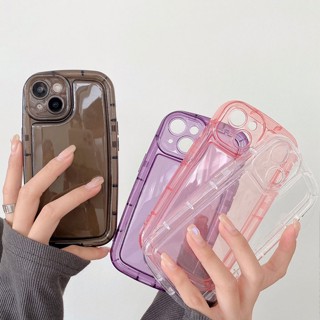 เคสโทรศัพท์มือถือแบบนิ่ม TPU ใส กันกระแทก สีหวาน คริสตัล สําหรับ OPPO Reno 4 A3S A5S A16 A17 A15 A57 A17K A16K A15S A77S A74 A95 A12e