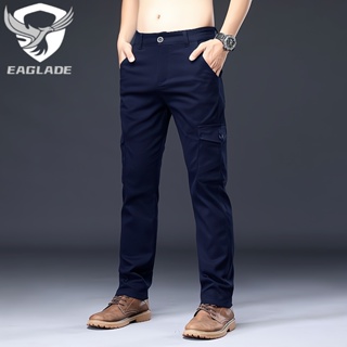 Eaglade กางเกงคาร์โก้ยุทธวิธี สําหรับผู้ชาย 166 นิ้ว สีฟ้า