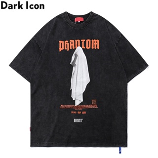  9.9 Hot Dark Icon Print Oversized Mens T-shirt Short Sleeve Summer Streetwear Hiphop Tshirt Man Clothing_04