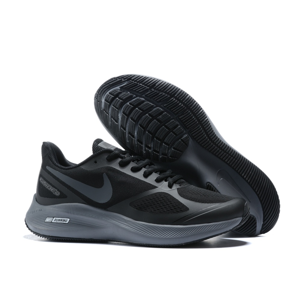 nike-zoom-moon-landing-7x-black-charcoal-running-shoes-casual-sports-shoes-and-40-45
