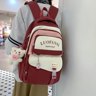 【พร้อมส่ง】กระเป๋านักเรียน กระเป๋าเป้สะพายหลัง สําหรับเด็กผู้หญิง 2023