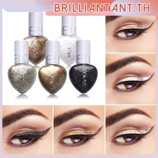 Lookave Five Color Heart-Shaped Shiny Eyeliner Thin Shiny Silver Black Gold อายไลเนอร์แต่งหน้าสำหรับผู้หญิง Bri