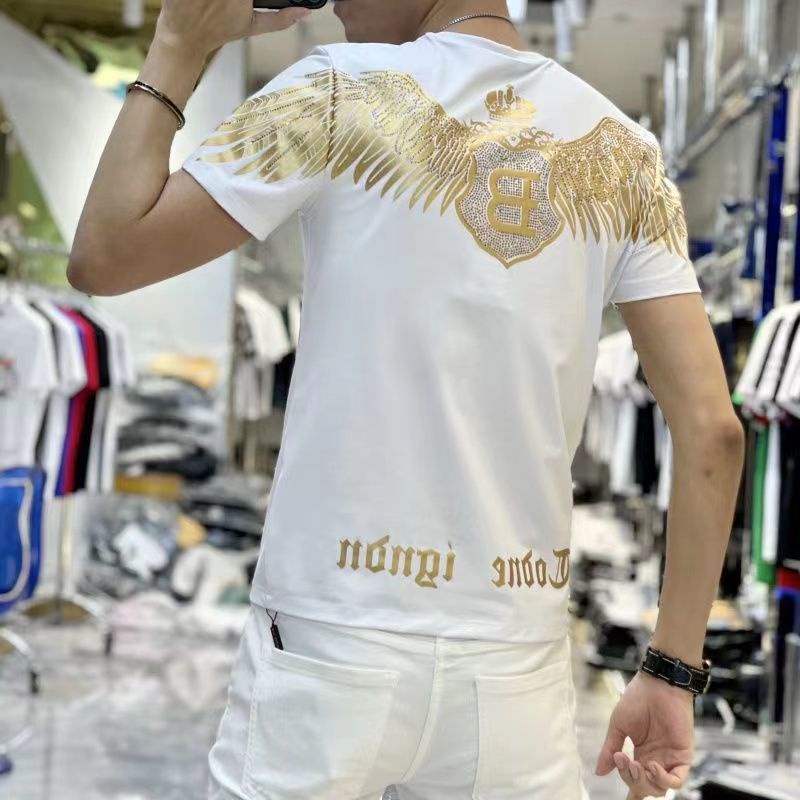 จัดส่งที่รวดเร็ว-ใหม่-เสื้อยืด-คุณภาพสูง-แฟชั่นฤดูร้อน-สําหรับผู้ชาย