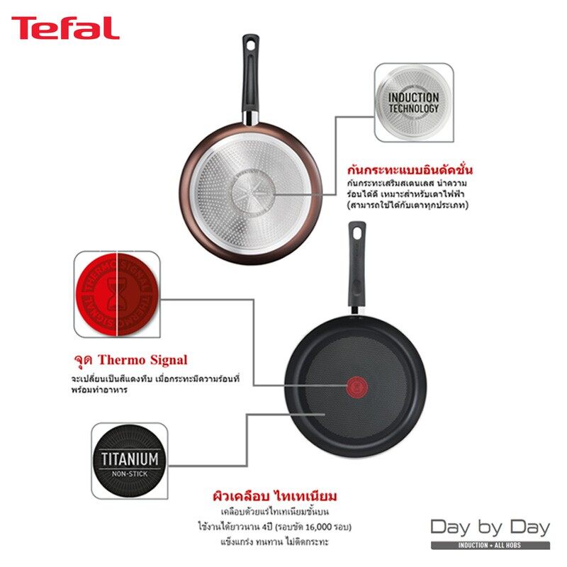 tefal-กระทะก้นลึก-day-by-day-ก้นอินดักชั่น-ขนาด-32-ซม-กระทะทีฟาล์ว-กระทะท้องแบนก้นลึก-กระทะอินดักชั่น-ใช้ได้กับทุกเตา
