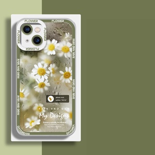 เคสโทรศัพท์ซิลิโคน TPU แบบนิ่ม ลายดอกไม้ สําหรับ iPhone 14 Pro Max 11 12 13 XS XR 7 8 Plus SE 2020